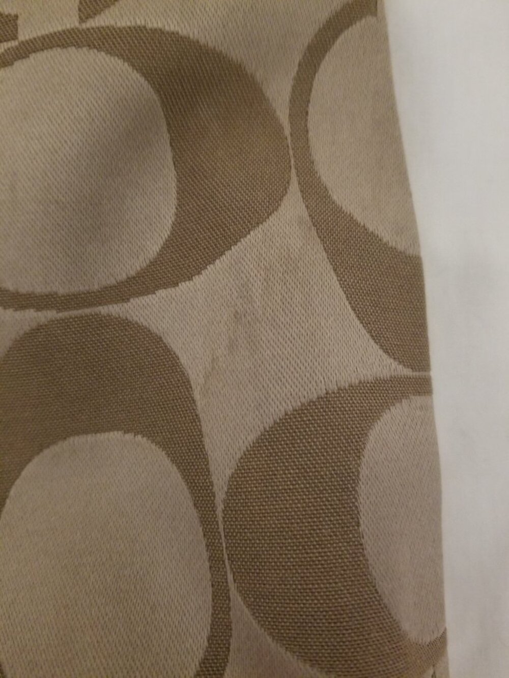 Authentic Coach Laura Signature Canvas Leather Large Tote Shoulder Bag 2013 - Picture 9 of 12